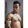 Breedwell Brassards Transistor Noir-Vert neon